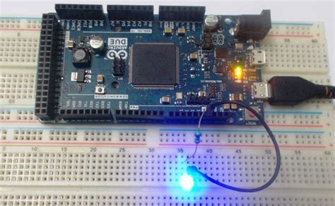 Getting started with the Arduino Due .